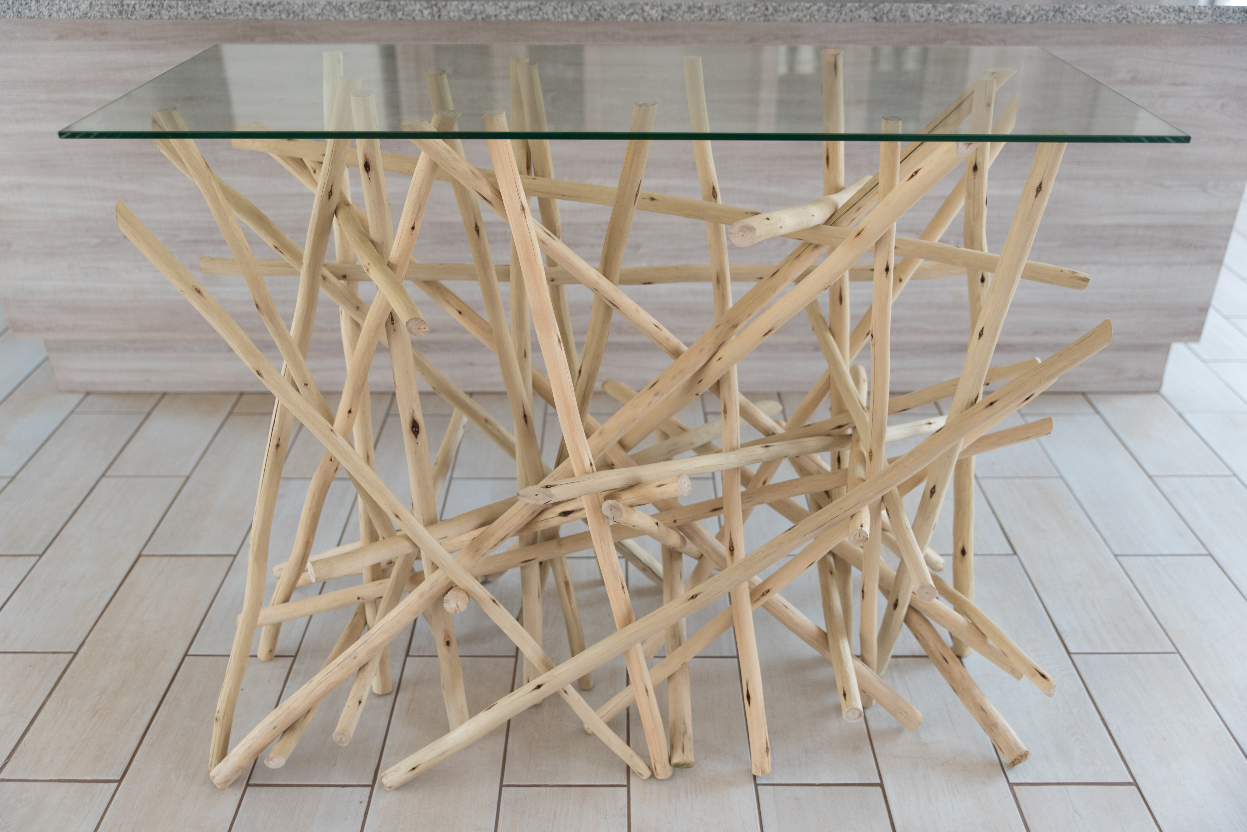 Wood and Glass Server