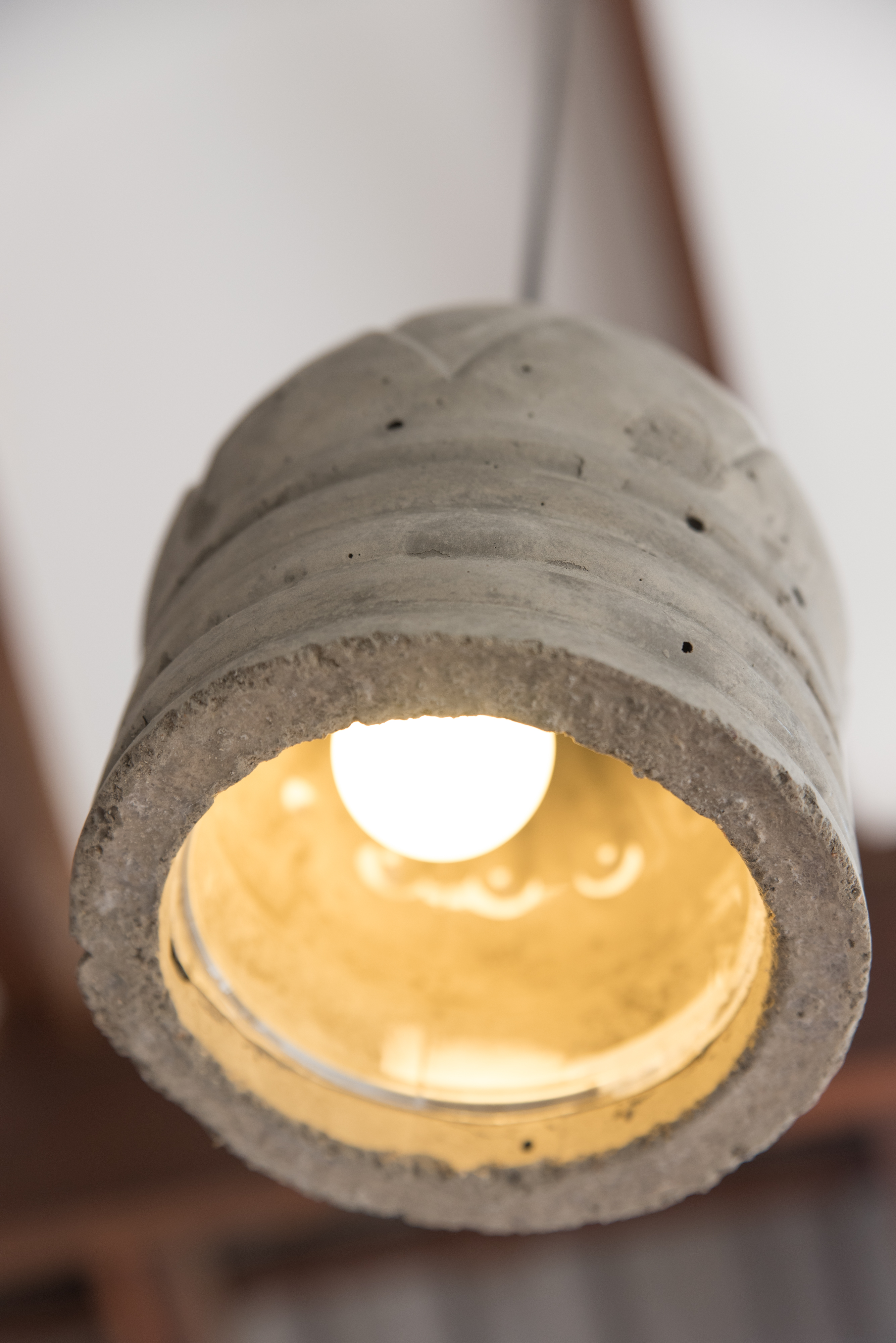 Concrete Pendant Light B